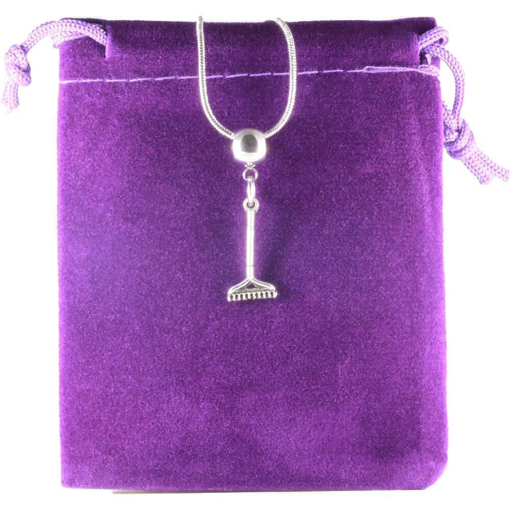 Garden Jewelry - Rake Necklace Flower Gardening